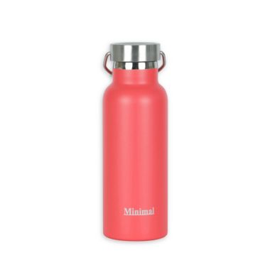 Minimal&trade; 17 oz. Insulated Flask in Echo Peach. View a larger version of this product image.