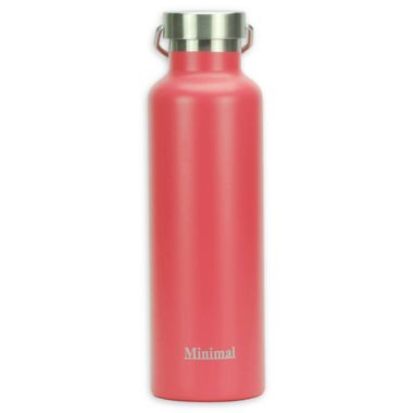 Minimal&trade; 25 oz. Insulated Flask in Echo Peach. View a larger version of this product image.
