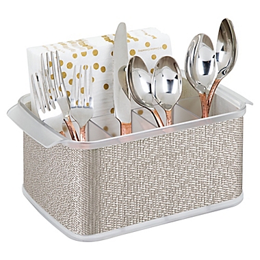 Twillo Cutlery Caddy in Metallic. View a larger version of this product image.