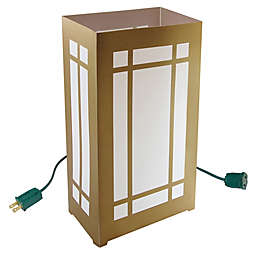 Electric Gold 10-Count Lantern Luminaria Kit