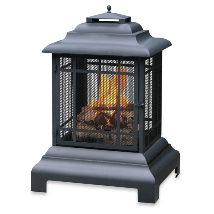 Uniflame Wood Burning Fire Pit Bed Bath Beyond