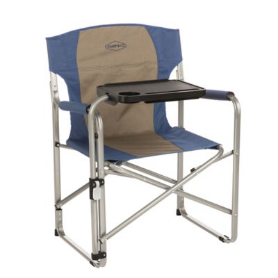 camping chair with table attached