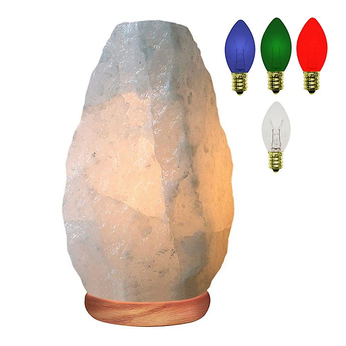 Himalayan Glow White Salt Lamp With 4 Bulbs In Red Green Bed Bath Beyond — choose a quantity of salt lamp bed bath and beyond. wbm