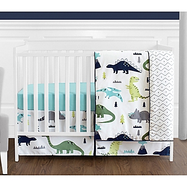 Sweet Jojo Designs Mod Dinosaur 4-Piece Crib Bedding Set. View a larger version of this product image.