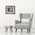 Alternate image 1 for Prinz Flowers 14-Inch x 12-Inch Framed Shadow Box Art in Purple