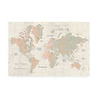 Alternate image 0 for Trademark Fine Art Old World Map 22-Inch x 32-Inch Canvas Wall Art