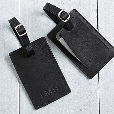 First Class Debossed Personalized Luggage Tag. View a larger version of this product image.