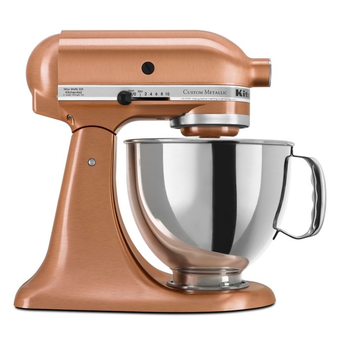 Kitchenaid Custom Metallic Series 5 Quart Tilt Head Stand Mixer Bed Bath Beyond