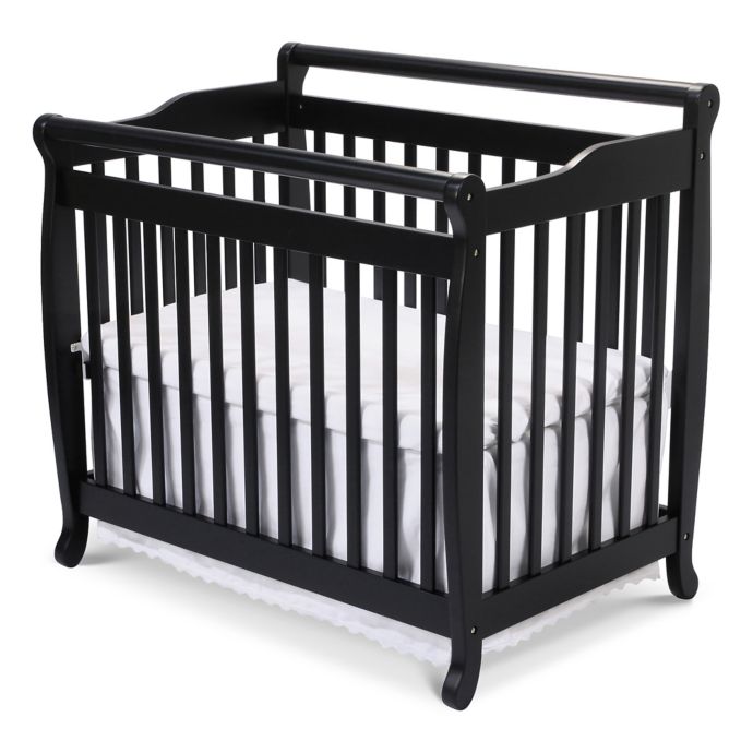 Davinci Emily 2 In1 Convertible Mini Crib In Ebony Buybuy Baby