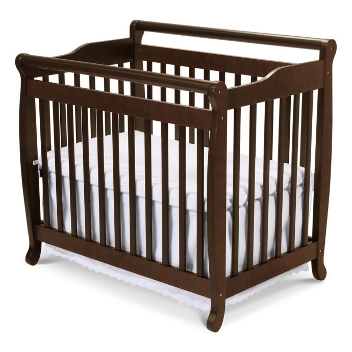 Davinci Emily 2 In1 Convertible Mini Crib In Espresso Buybuy Baby