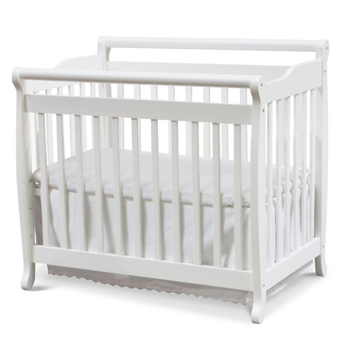 Davinci Emily 2 In1 Convertible Mini Crib In White Buybuy Baby