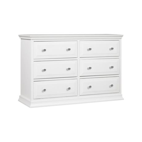 Davinci Signature 6 Drawer Double Dresser In White Bed Bath Beyond