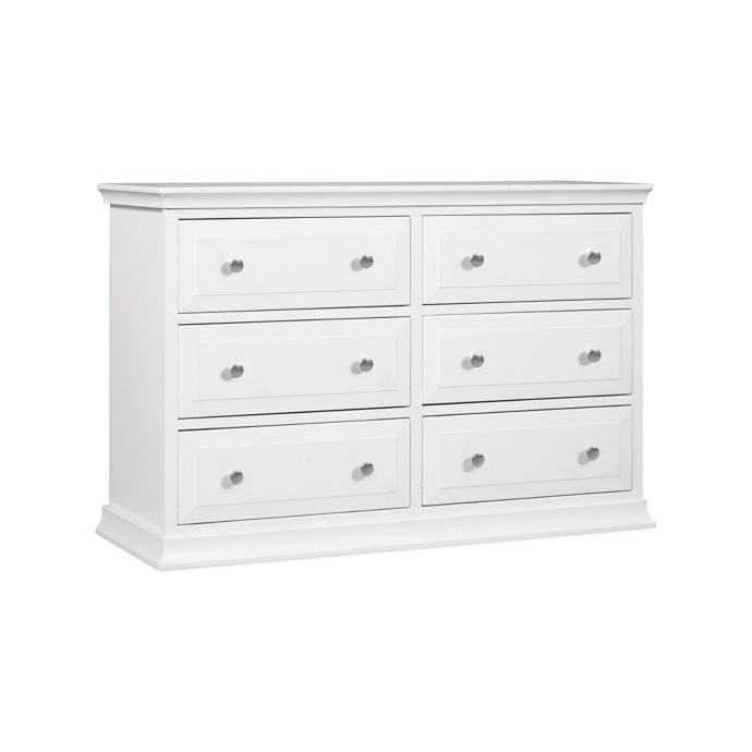 Davinci Signature 6 Drawer Double Dresser In White Buybuy Baby