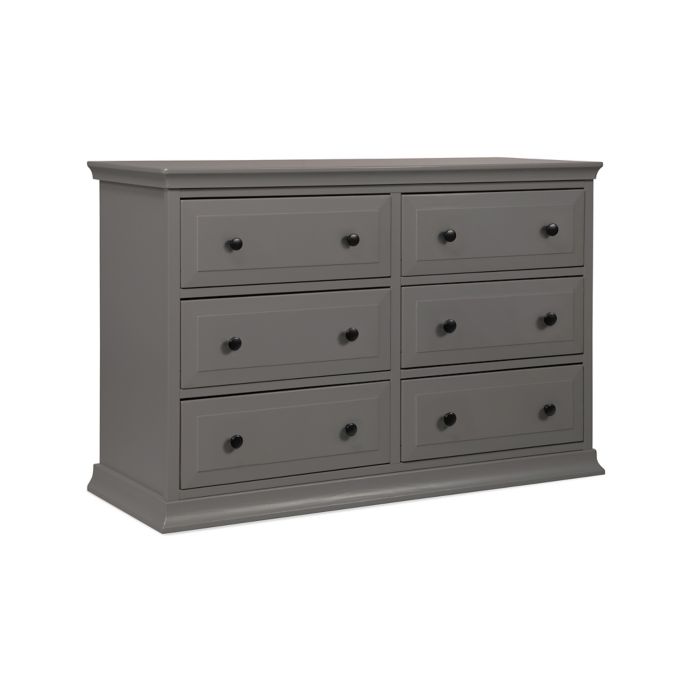 Davinci Signature 6 Drawer Double Dresser In Slate Bed Bath Beyond