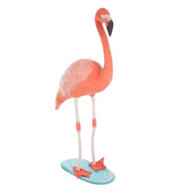 large flamingo stuffed animal