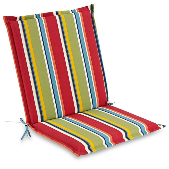 Stripe Indoor/Outdoor Folding Sling Chair Cushion | Bed ...