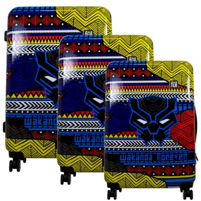 black panther luggage set