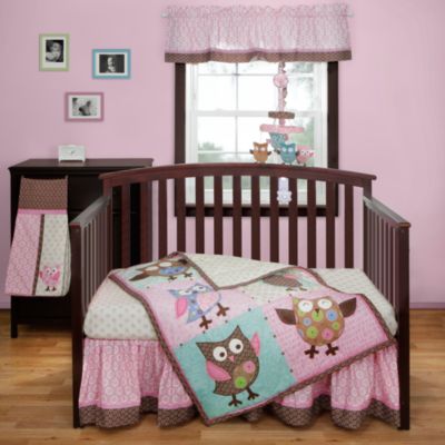 owl crib set