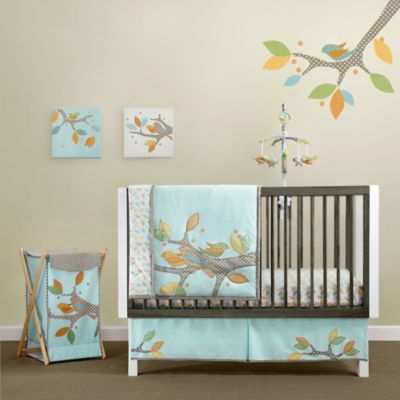 bird crib bedding