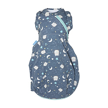 Tommee Tippee&reg; Newborn Ollie the Owl Grosnug 2-in-1 Swaddle in Blue. View a larger version of this product image.