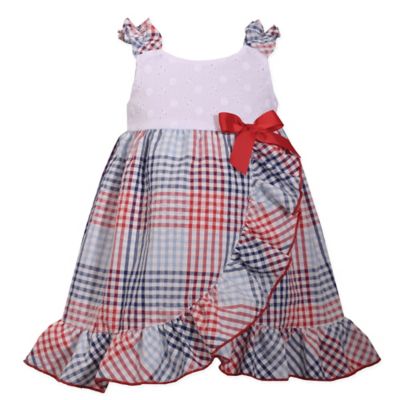 newborn plaid dress