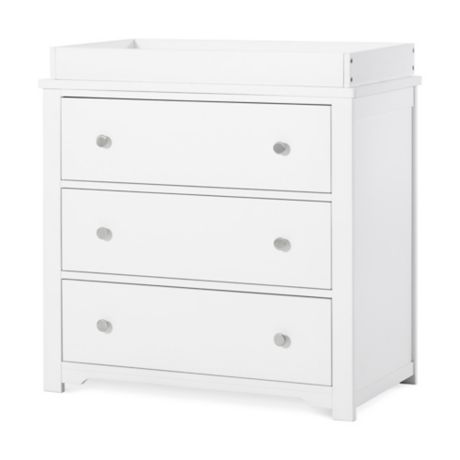 Child Craft Forever Eclectic Harmony 3 Drawer Dresser With Dressing Kit Buybuy Baby