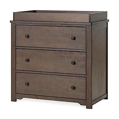 Child Craft&trade; Forever Eclectic&trade; Harmony Dresser with Dressing Kit in Brushed Truffle. View a larger version of this product image.