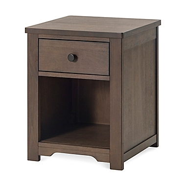 Child Craft&trade; Forever Eclectic&trade; Farmhouse Nightstand in Brushed Truffle. View a larger version of this product image.