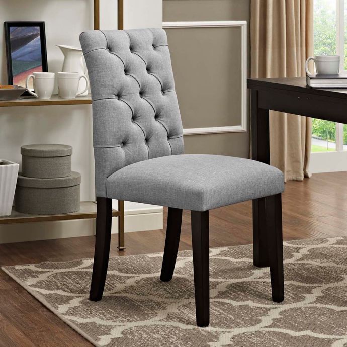 Upholstered Dining Room Side Chairs : Dress Up Your Dining Room With Upholstered Dining Chairs / Regency upholstered dining chair ::