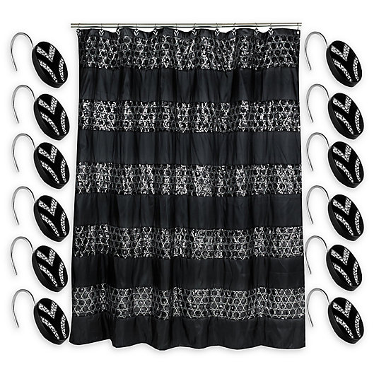Sinatra Shower Curtain With, Sinatra Shower Curtain Hooks