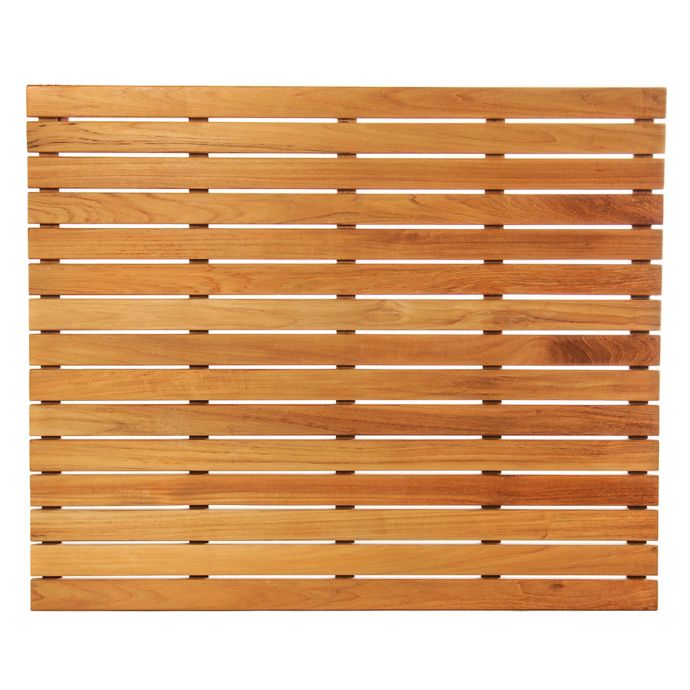 ARB Teak & Specialties Teak Wood 36Inch x 30Inch Shower Mat in