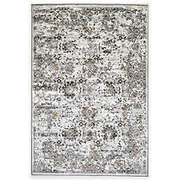 W Home 7-Foot 10-Inch x 11-Foot 2-Inch Area Rug in Grey/Ivory