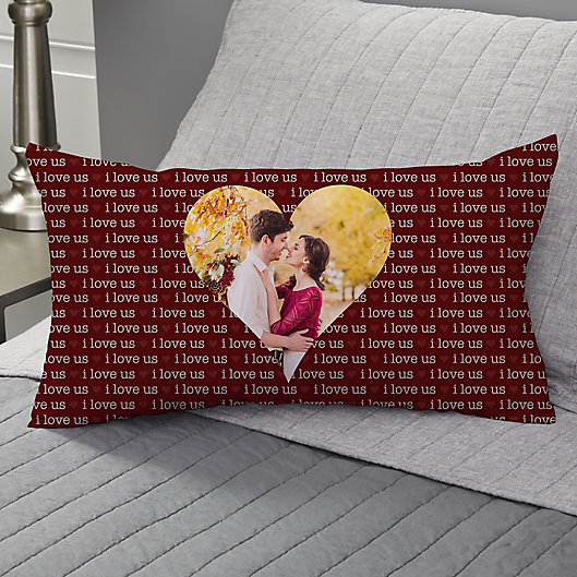 Alternate image 1 for I Love Us Personalized Throw Pillow