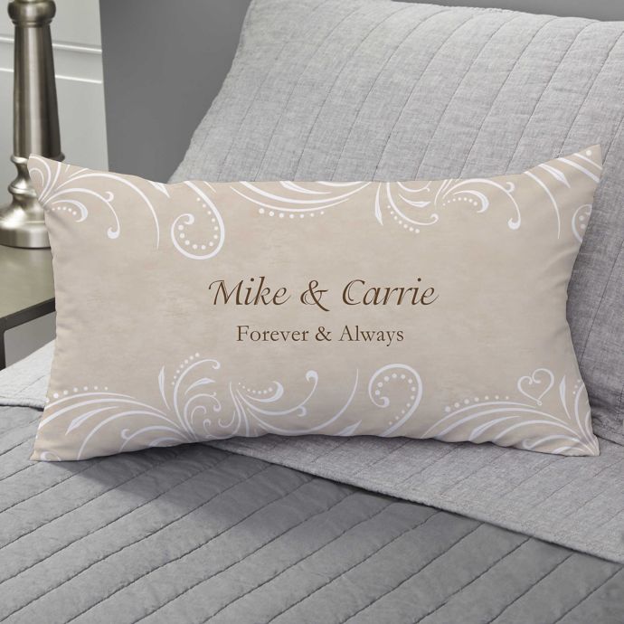 Precious Moments Wedding Personalized Throw Pillow Bed Bath