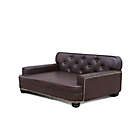 Alternate image 1 for Enchanted Home Pet Library Pet Sofa in Brown Pebble
