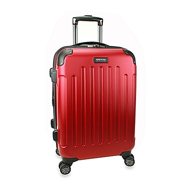 Kenneth Cole Reaction Renegade 20” Carry-On Lightweight Hardside Expandable 8-Wheel Spinner Cabin Size Suitcase Sangria inch 
