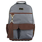 Alternate image 0 for Itzy Ritzy&reg; Boss Diaper Bag Backpack in Handsome Heather Grey