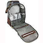Alternate image 2 for Itzy Ritzy&reg; Boss Diaper Bag Backpack in Handsome Heather Grey