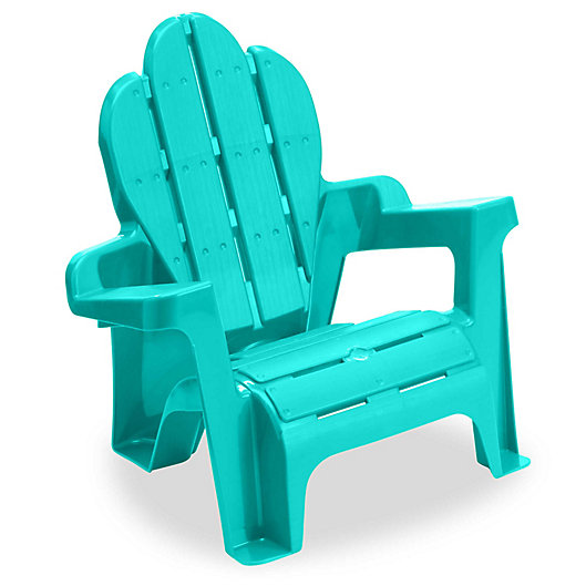Wide Armrests Portable Outdoor Backyard Blue Stackable Lawn American Plastic Toys Kids’ Adirondack Chairs Indoor Beach Lightweight Pack of 2 Comfortable Lounge Chairs for Children