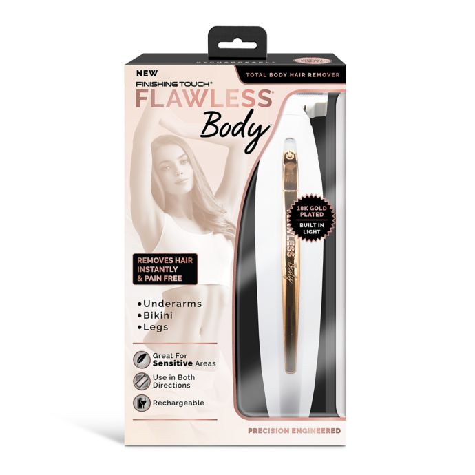 Flawless Body Hair Remover In White Rose Gold Bed Bath Beyond