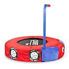 Alternate image 6 for Pure Fun&reg; 36-inch Race Car Plush Jumper Kids Trampoline with Handrail in Red