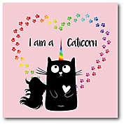 Courtside Market&trade; &quot;I am a Caticorn&quot; 16-Inch Canvas Wall Art