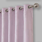 Alternate image 2 for Elrene Aurora Kids 63-Inch Grommet Darkening Layered Sheer Curtain Panel in Lavender (Single)