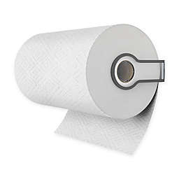 Spectrum Cora Wall-Mount Paper Towel Holder in Gray