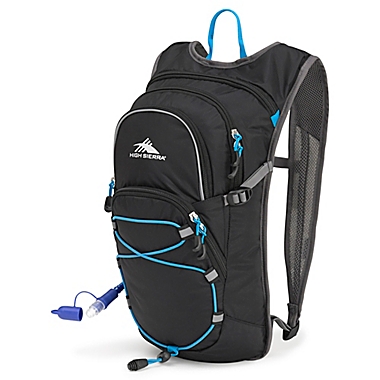 High Sierra&reg; Hydrahike 20-Inch Hyrdation Backpack in Black. View a larger version of this product image.