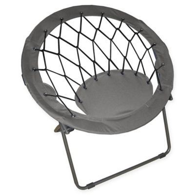 Impact Webbed Bungee Chair In Grey