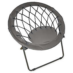 Impact® Webbed Bungee Chair in Grey