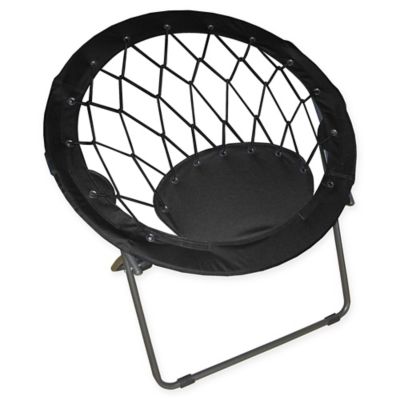Impact Webbed Bungee Chair In Black