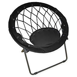 Impact® Webbed Bungee Chair in Black