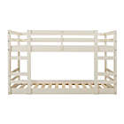 Alternate image 3 for Forest Gate Twin Bunk Bed in White